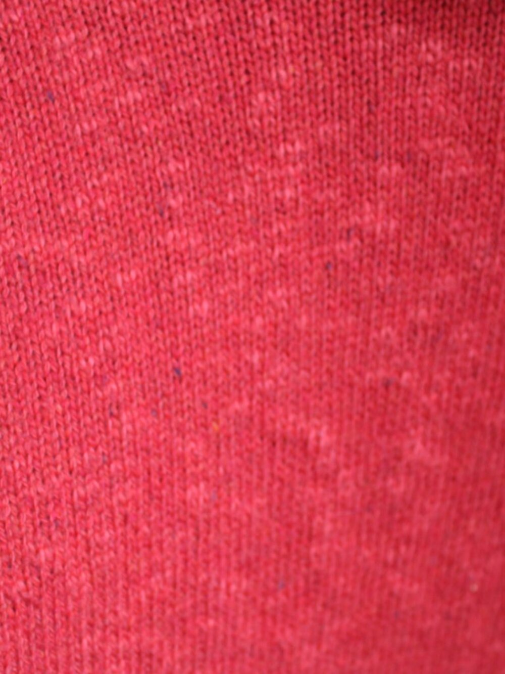 J. Jill Red Cotton Blend Oversized Tunic Knit Turtleneck Sweater Size Small - Picture 4 of 6